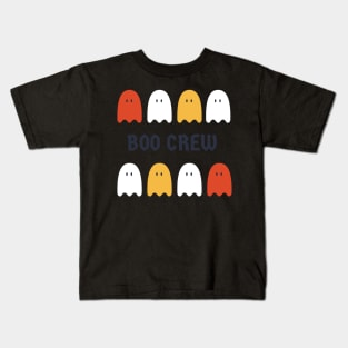 Boo Crew Fun Halloween Apparel Kids T-Shirt